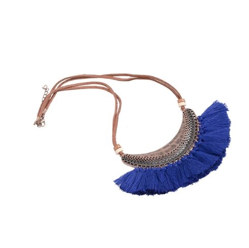 Tassel Bib - Style Statement Necklace (2 Color Options)