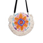 Tassel Crossbody Flor Canteen Bag | Clutch - Thailand Bags La Vie Bien Tassel Crossbody Flor Canteen Bag | Clutch - Thailand