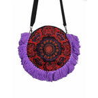 Tassel Crossbody Flor Canteen Bag | Clutch - Thailand Bags La Vie Bien Tassel Crossbody Flor Canteen Bag | Clutch - Thailand