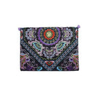 Tassel Embrodiered Handmade Clutch - Thailand Bags La Vie Bien Tassel Embrodiered Handmade Clutch - Thailand
