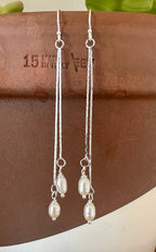 Tassel Gemstone Dangle Earrings