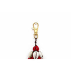 Tassel With Shells Boho Bag Charm Zipper Pull - Thailand La Vie Bien Tassel With Shells Boho Bag Charm Zipper Pull - Thailand
