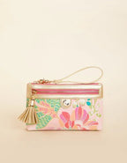 Tassel Wristlet Flamingo Pineapple Purses & Bags La Vie Bien Tassel Wristlet Flamingo Pineapple