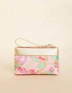 Tassel Wristlet Flamingo Pineapple Purses & Bags La Vie Bien Tassel Wristlet Flamingo Pineapple