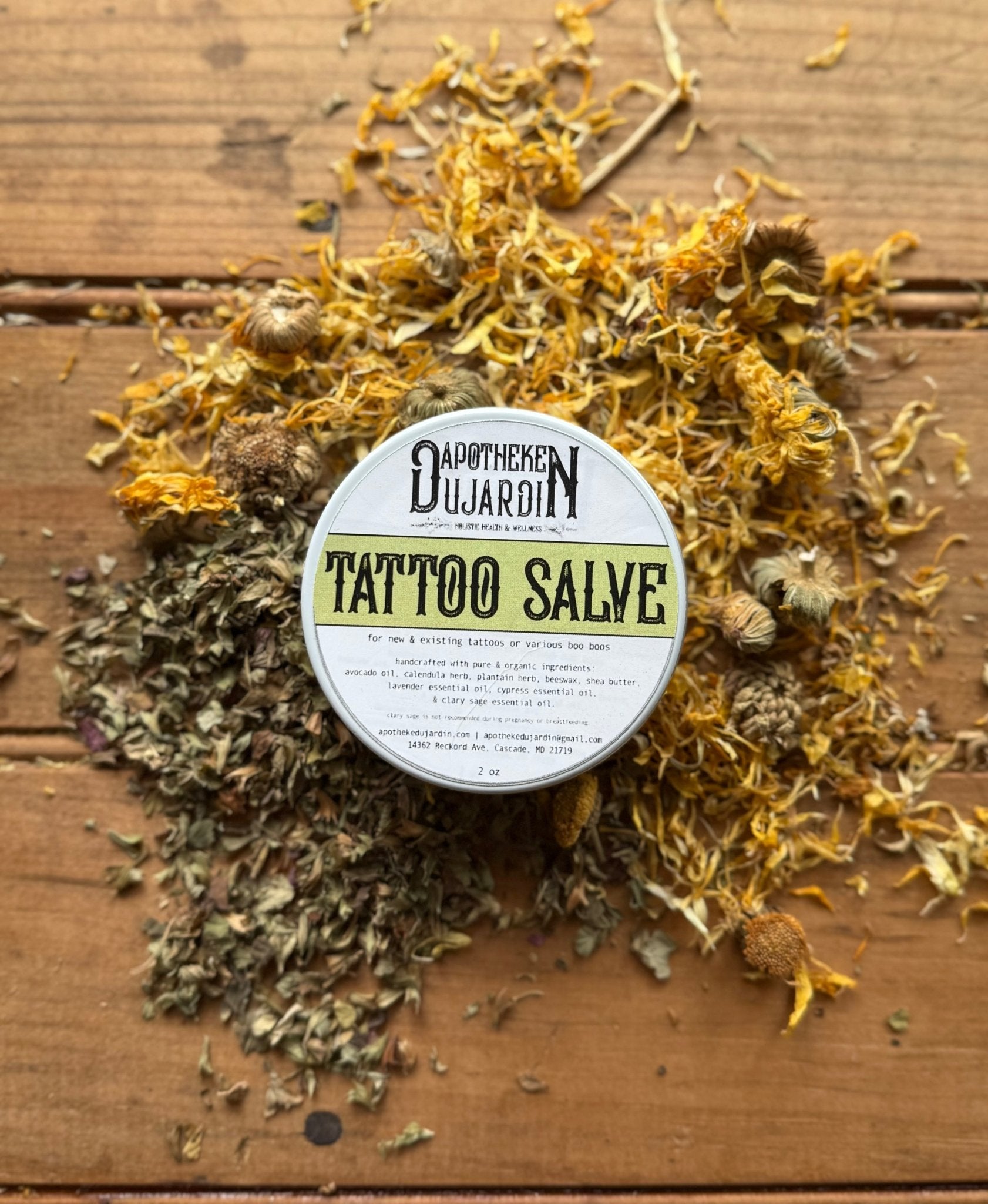 Tattoo Salve | New & Existing | Itchy Skin | Boo Boos salve La Vie Bien Tattoo Salve | New & Existing | Itchy Skin | Boo Boos