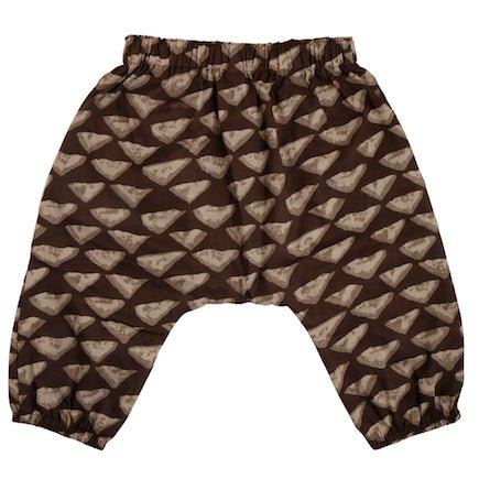 Taupe Clouds Harem Pants