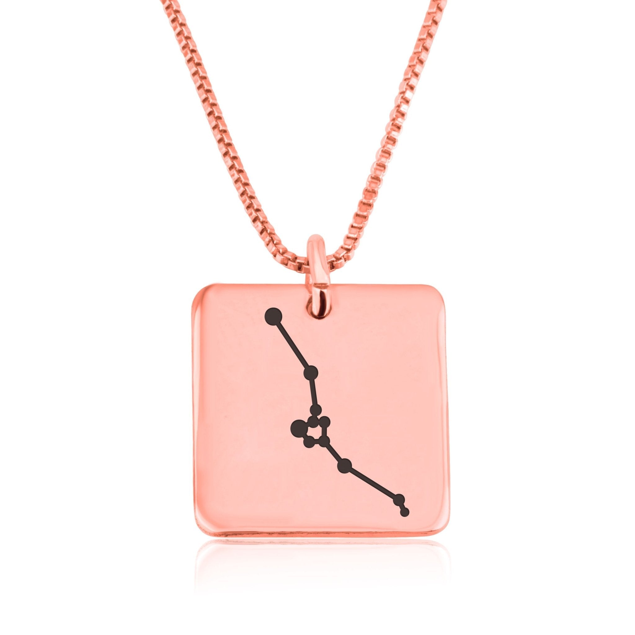 Taurus Constellation Necklace La Vie Bien Taurus Constellation Necklace