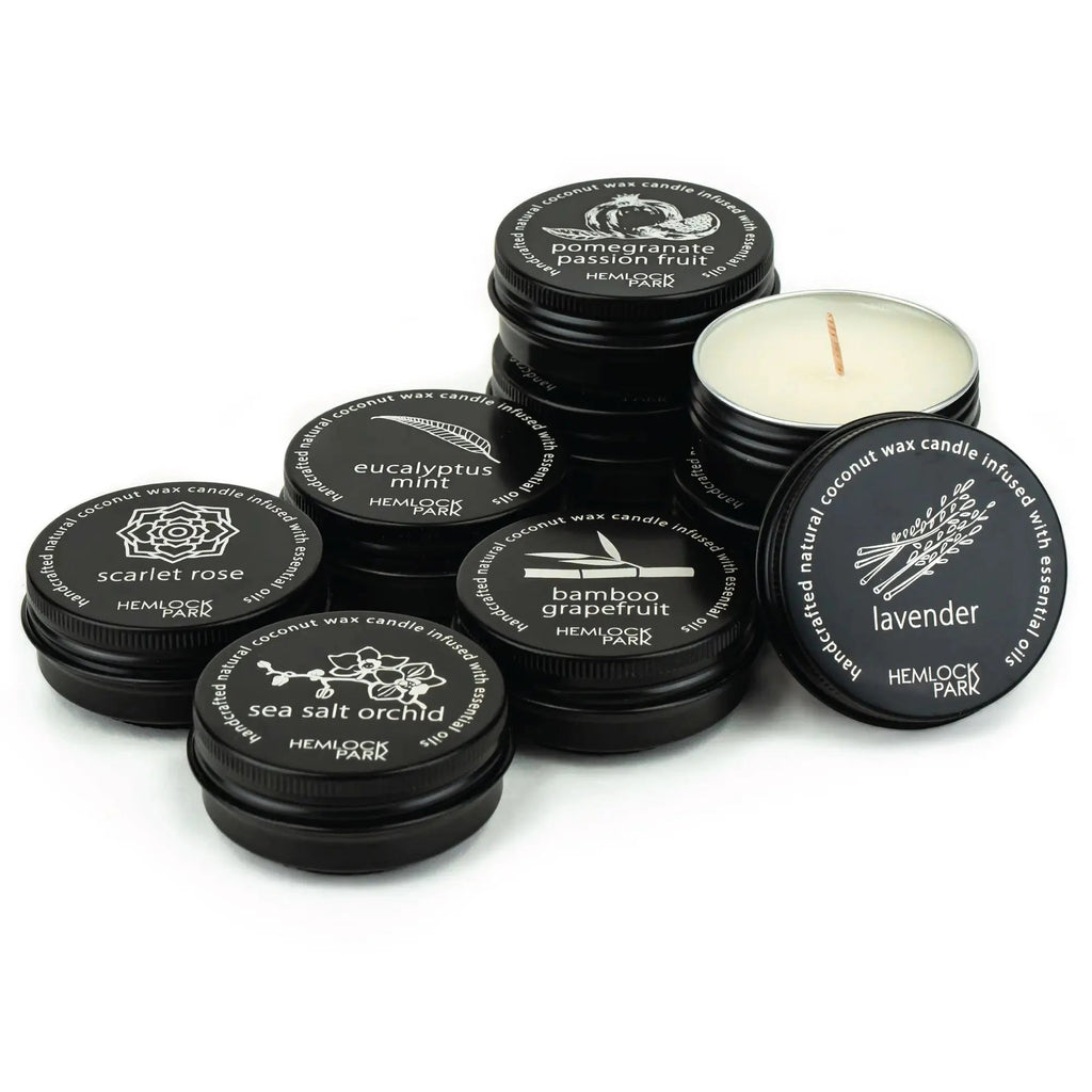 Tea Light Gift Set - Desert, Garden, Forest Bath & Beauty La Vie Bien Tea Light Gift Set - Desert, Garden, Forest
