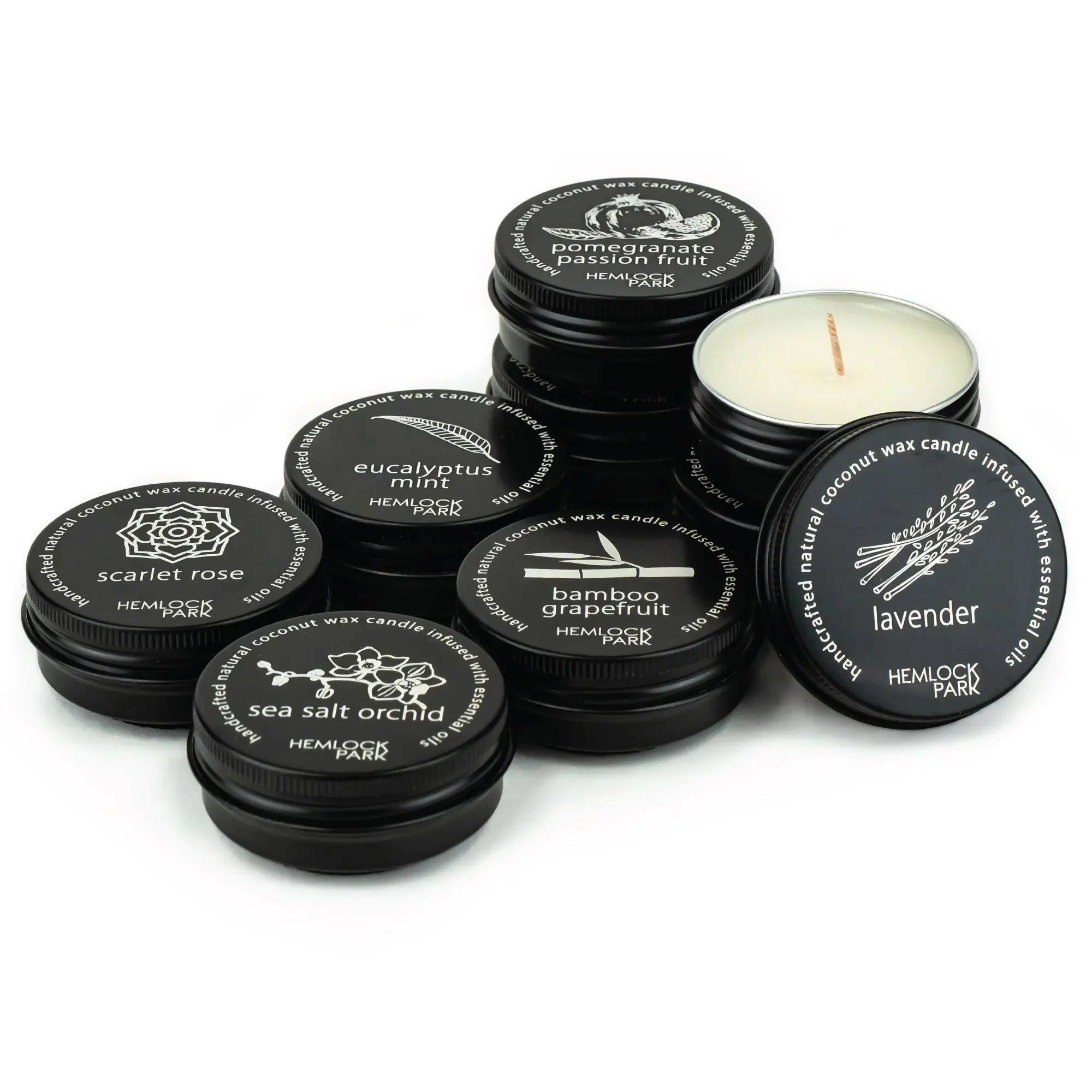 Tea Light Gift Set - Desert, Garden, Forest Bath & Beauty La Vie Bien Tea Light Gift Set - Desert, Garden, Forest