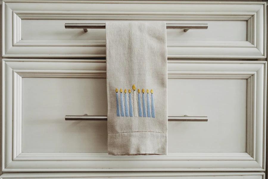 Tea Towels - Hanukkah by Maison d'Haiti
