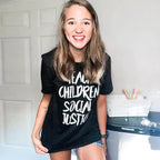 Teach Children Social Justice Classic Tee by Kind Cotton