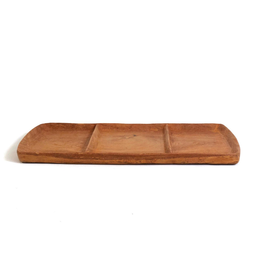 Teak 3 Part Serving Platter La Vie Bien Teak 3 Part Serving Platter