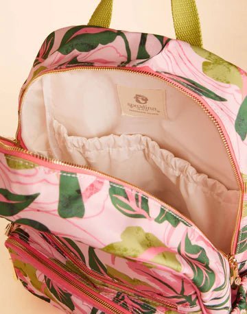 Tech Backpack Palm Paradise La Vie Bien Tech Backpack Palm Paradise