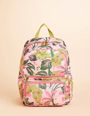 Tech Backpack Palm Paradise La Vie Bien Tech Backpack Palm Paradise