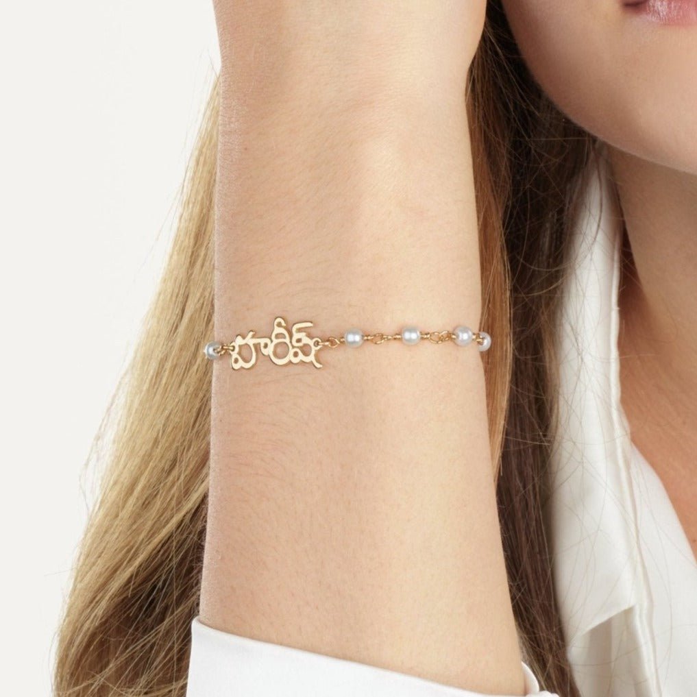 Telugu Pearl Bracelet La Vie Bien Telugu Pearl Bracelet