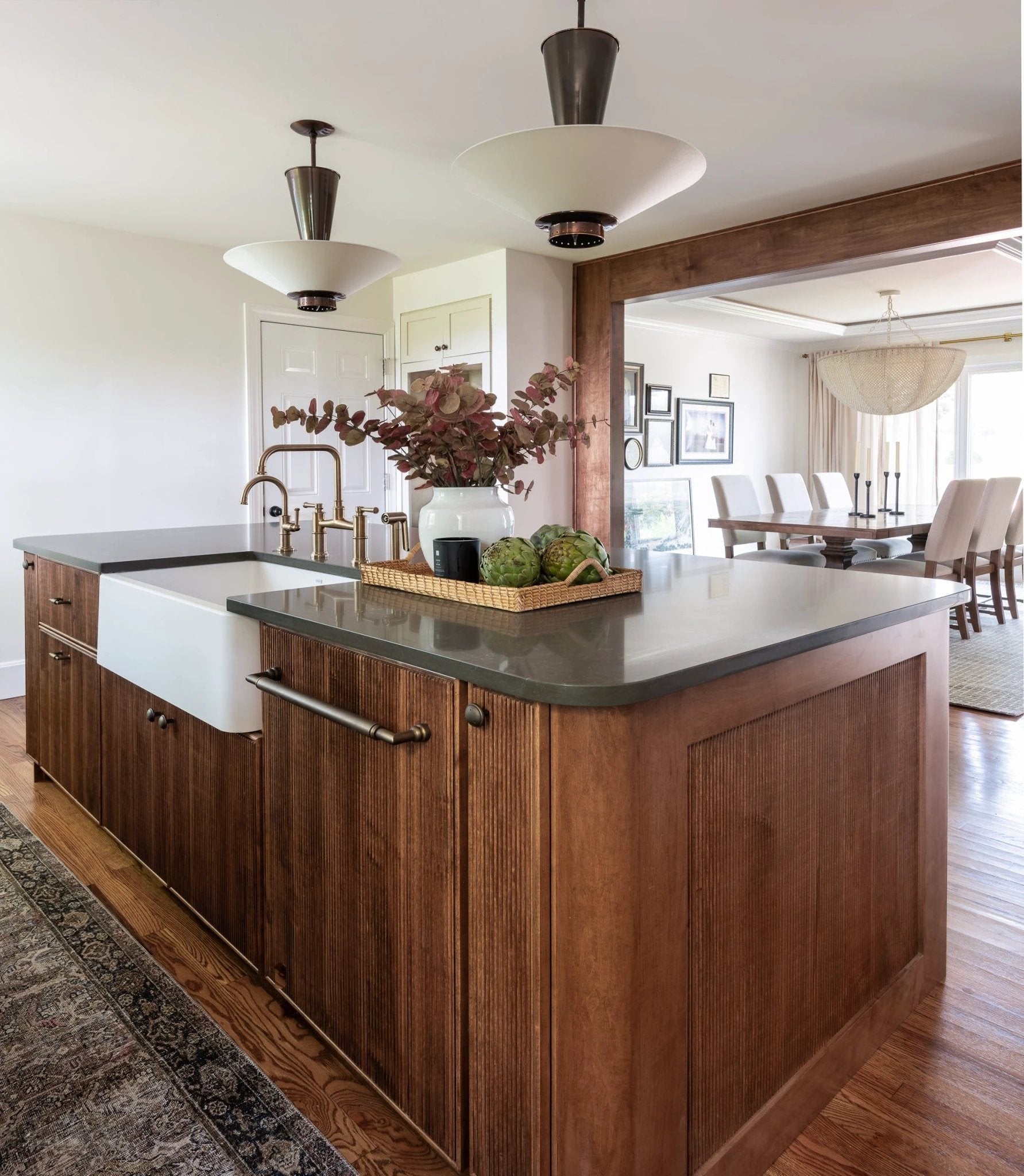 Terracotta Cachepot Jar in White Glaze, Short by White Cliff Studio