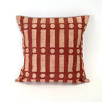 Terracotta Lines + Dots Pillow Cover La Vie Bien Terracotta Lines + Dots Pillow Cover