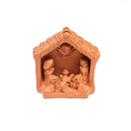 Terracotta Stable Nativity Religious La Vie Bien Terracotta Stable Nativity