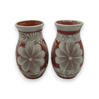 Terracotta Talavera Vase | Mexican Hand-Painted Pot Talavera Planter La Vie Bien Terracotta Talavera Vase | Mexican Hand-Painted Pot