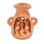 Terracotta Vessel Nativity Scene Religious La Vie Bien Terracotta Vessel Nativity Scene