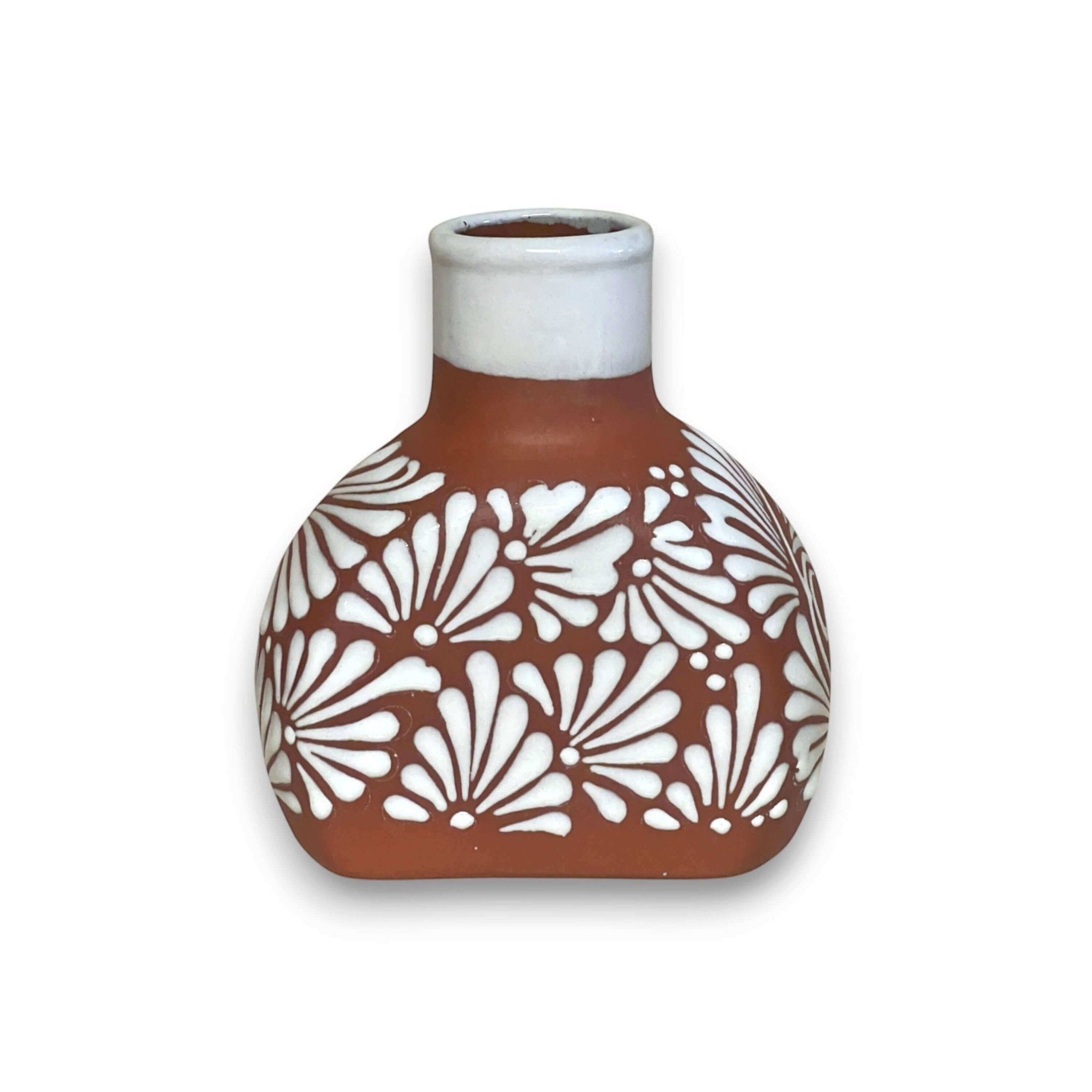 Terracotta Water Carafe Set | Hand-Painted Talavera-Style Bedside Decanter Mexican Decanter La Vie Bien Terracotta Water Carafe Set | Hand-Painted Talavera-Style Bedside Decanter