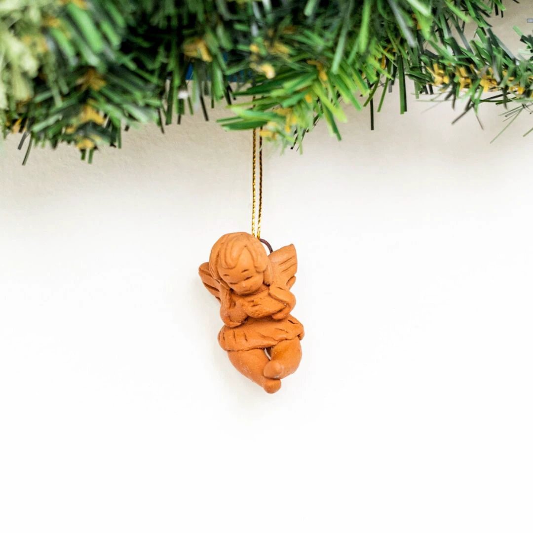 Terracotta Angel Ornament by Upavim Crafts