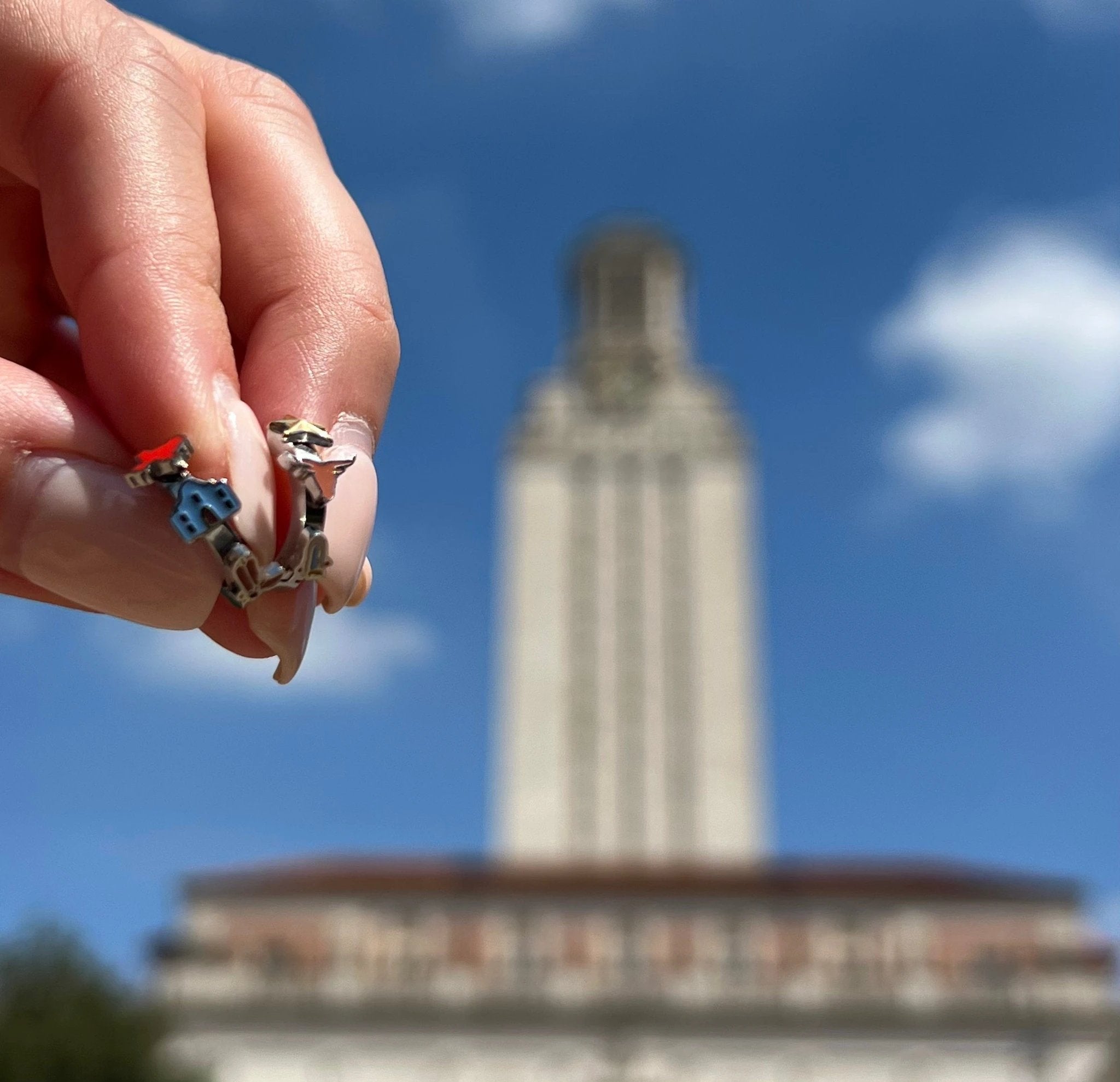 Texas 3D Huggie Hoop Earrings by Oh Clementine