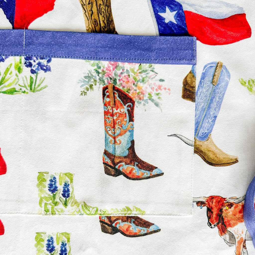 Texas Apron Apron La Vie Bien Texas Apron