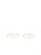 Textured Lines Hoops