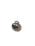 Textured Silver Dome Ring Silver Ring La Vie Bien Textured Silver Dome Ring