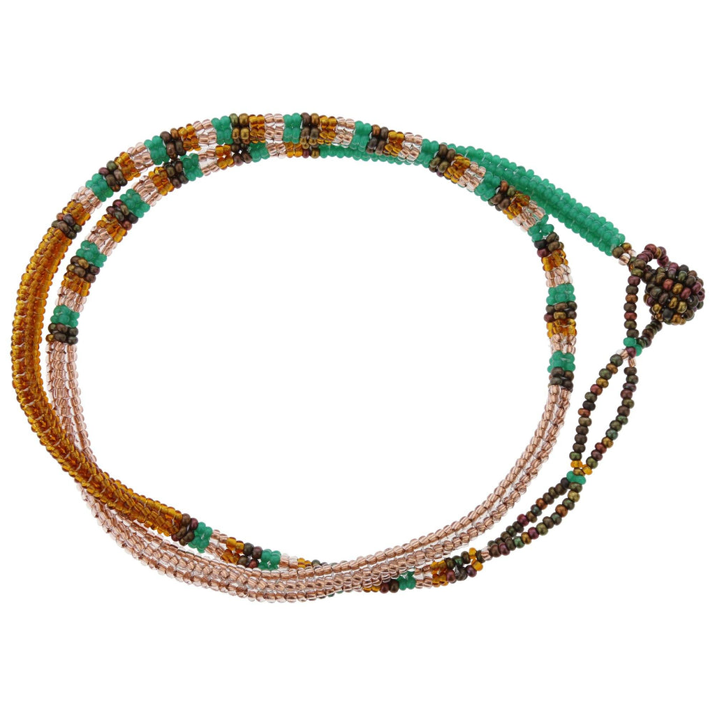Thanda Zulu Beaded Wrap Bracelet/Necklace Bracelets - Fashion La Vie Bien Thanda Zulu Beaded Wrap Bracelet/Necklace