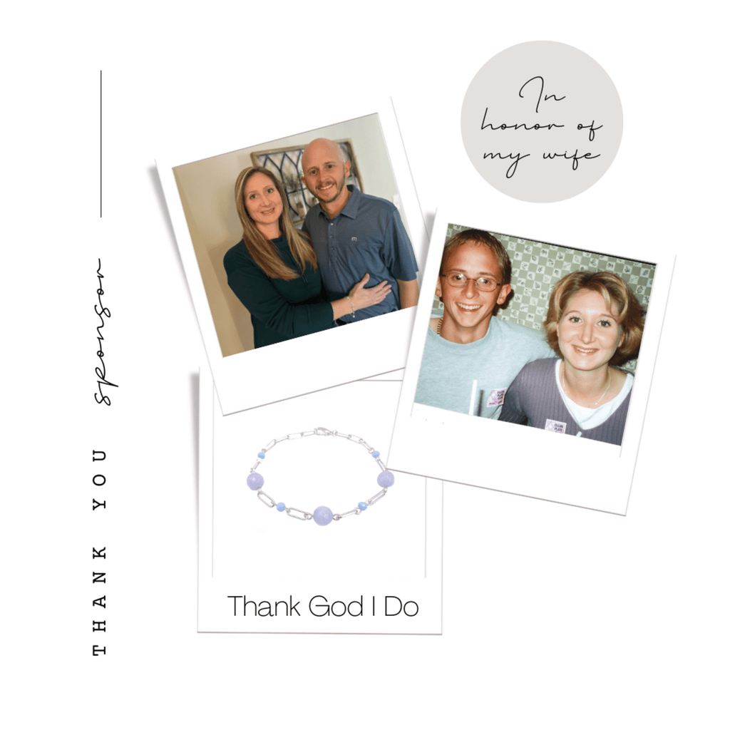 Thank God I Do bracelet