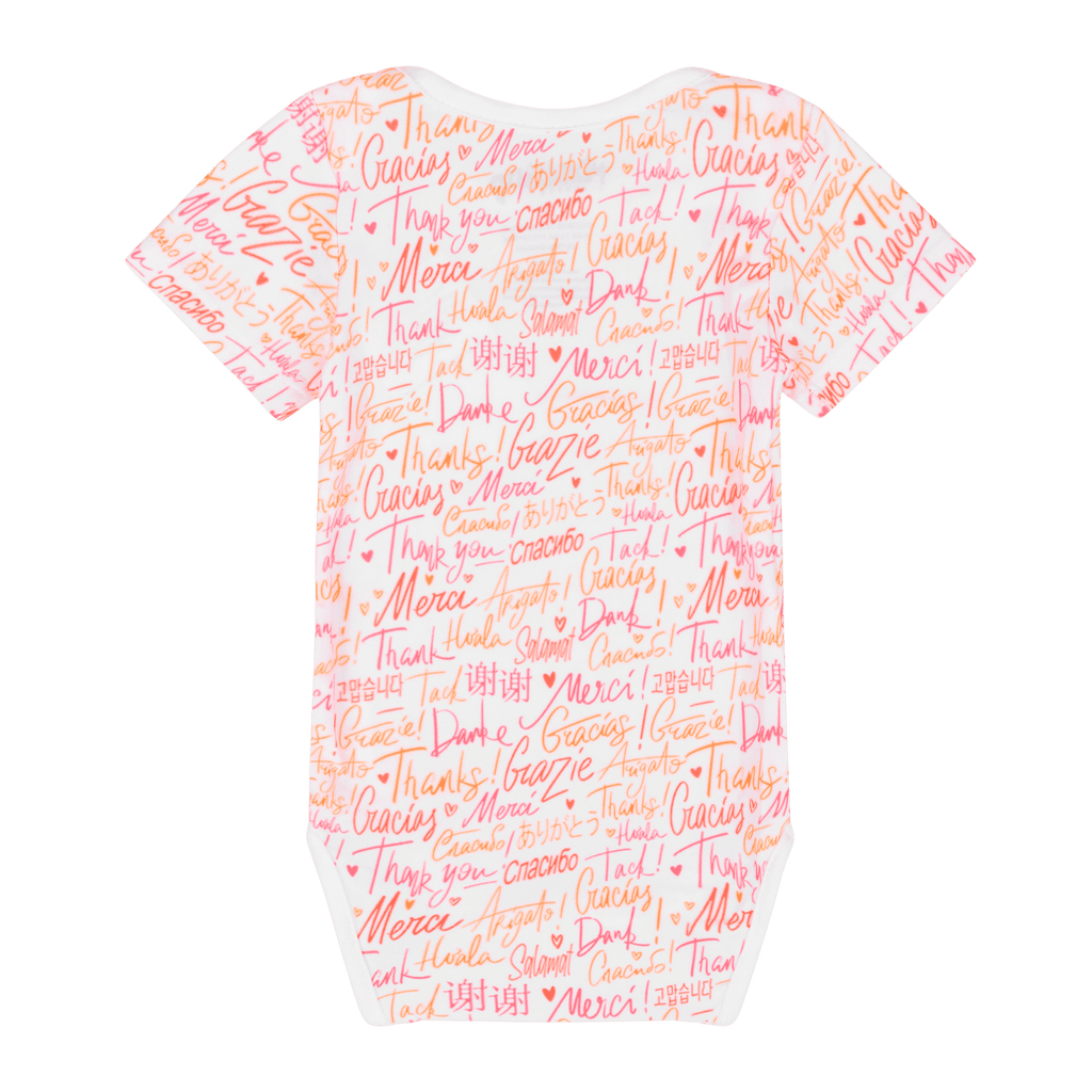 Thank You Bodysuit – Multicultural Baby & Toddler Cotton Top