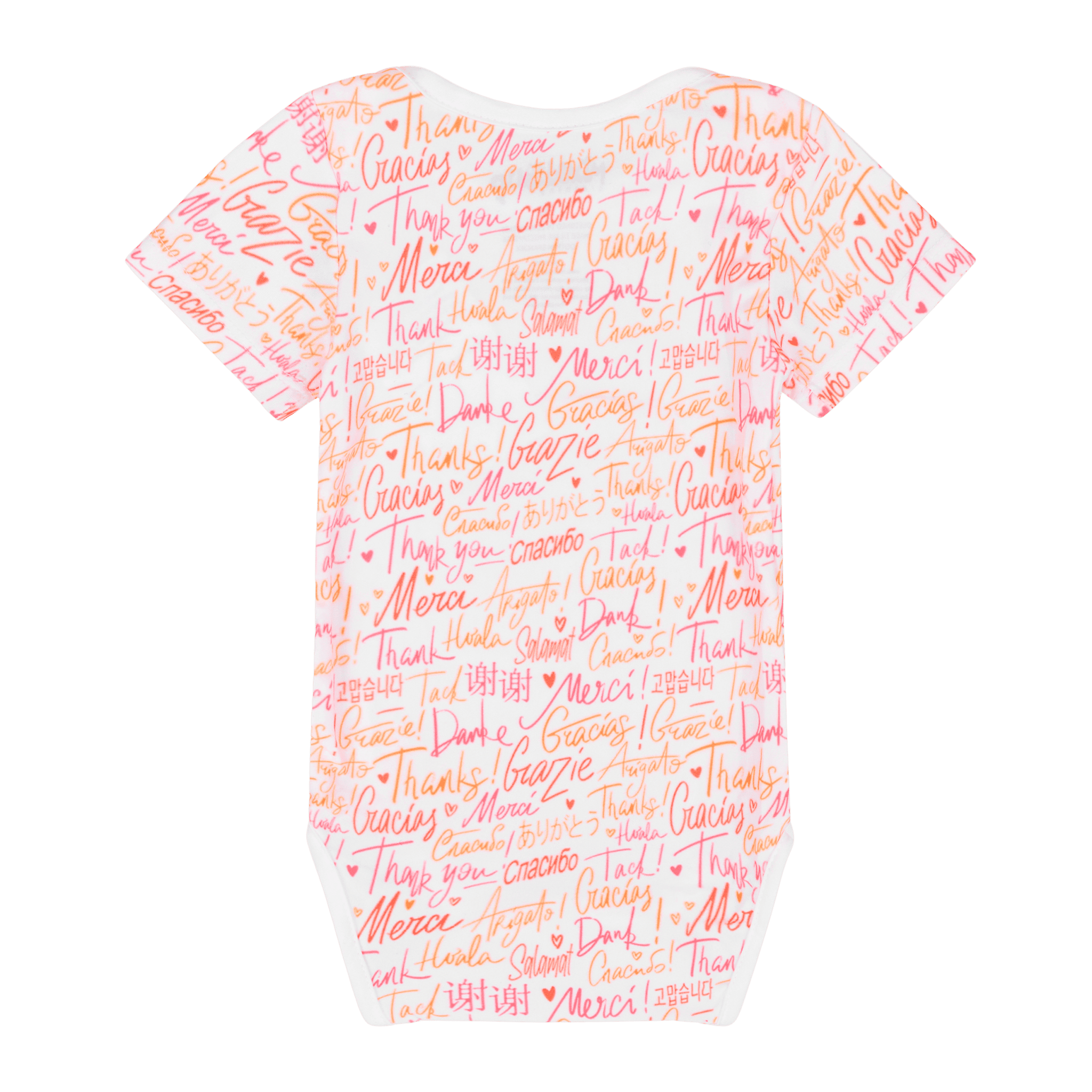 Thank You Bodysuit – Multicultural Baby & Toddler Cotton Top