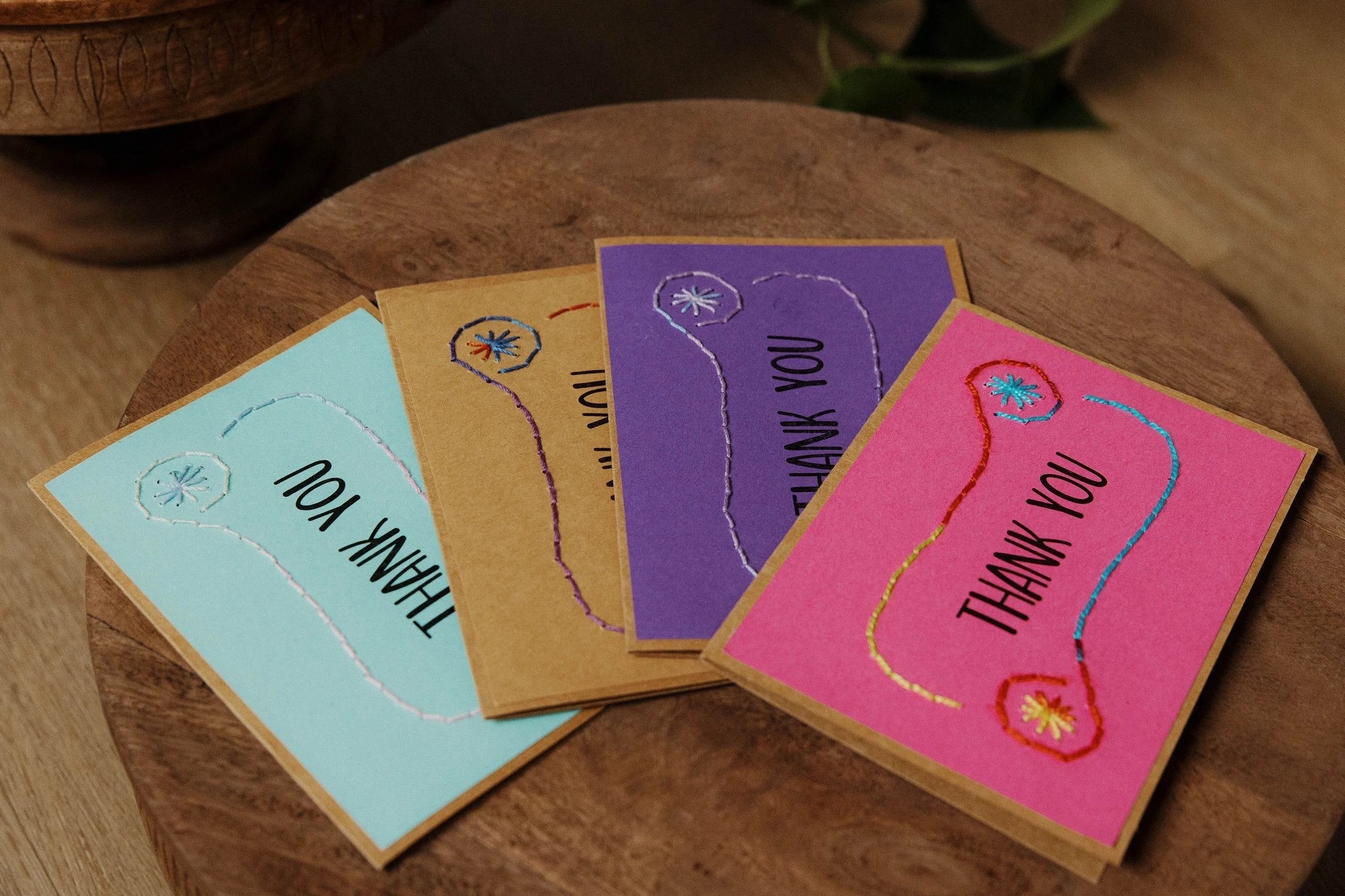 Thank You Scroll Greeting Cards by Rosies Boutique Haiti