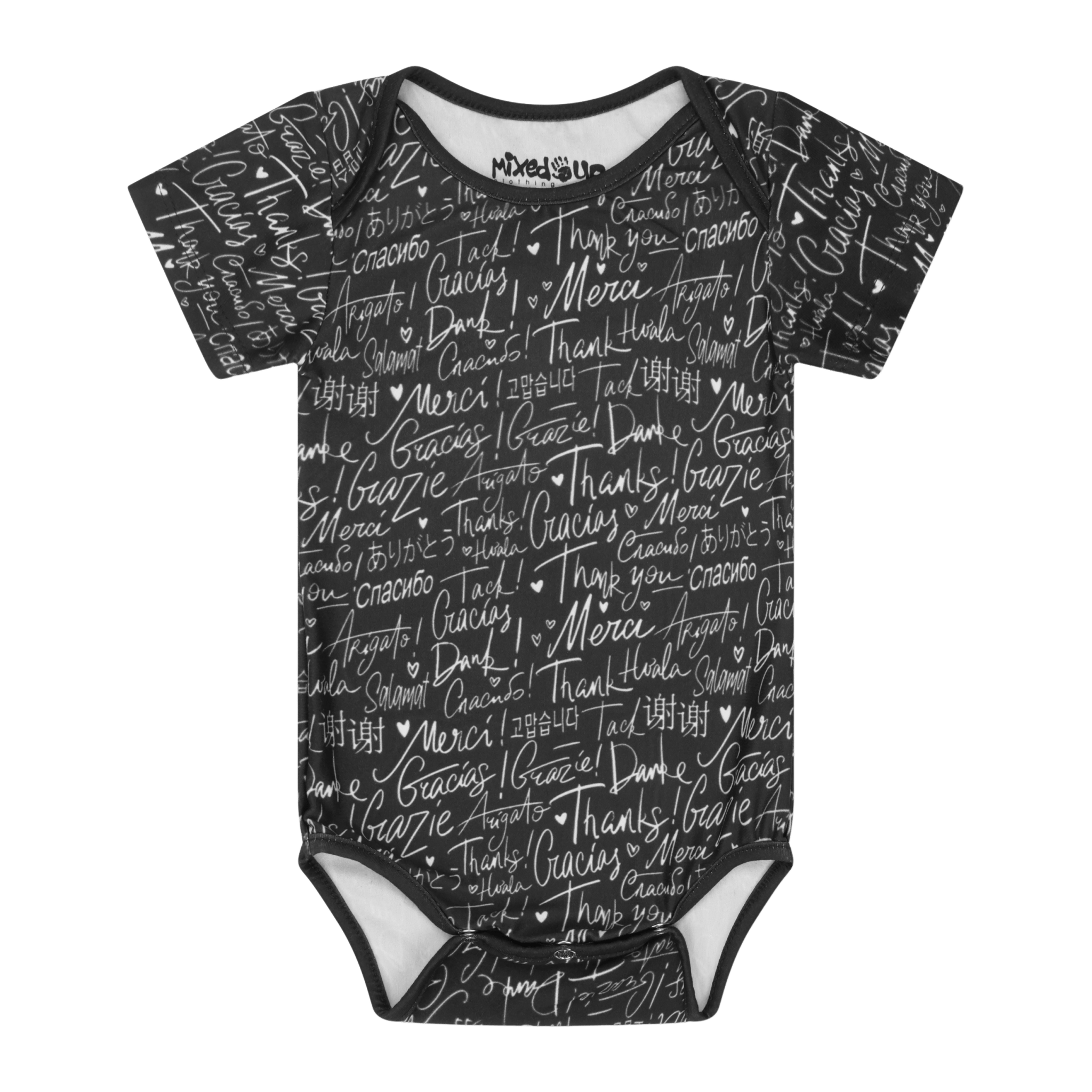 Thank You Bodysuit – Multicultural Baby & Toddler Cotton Top