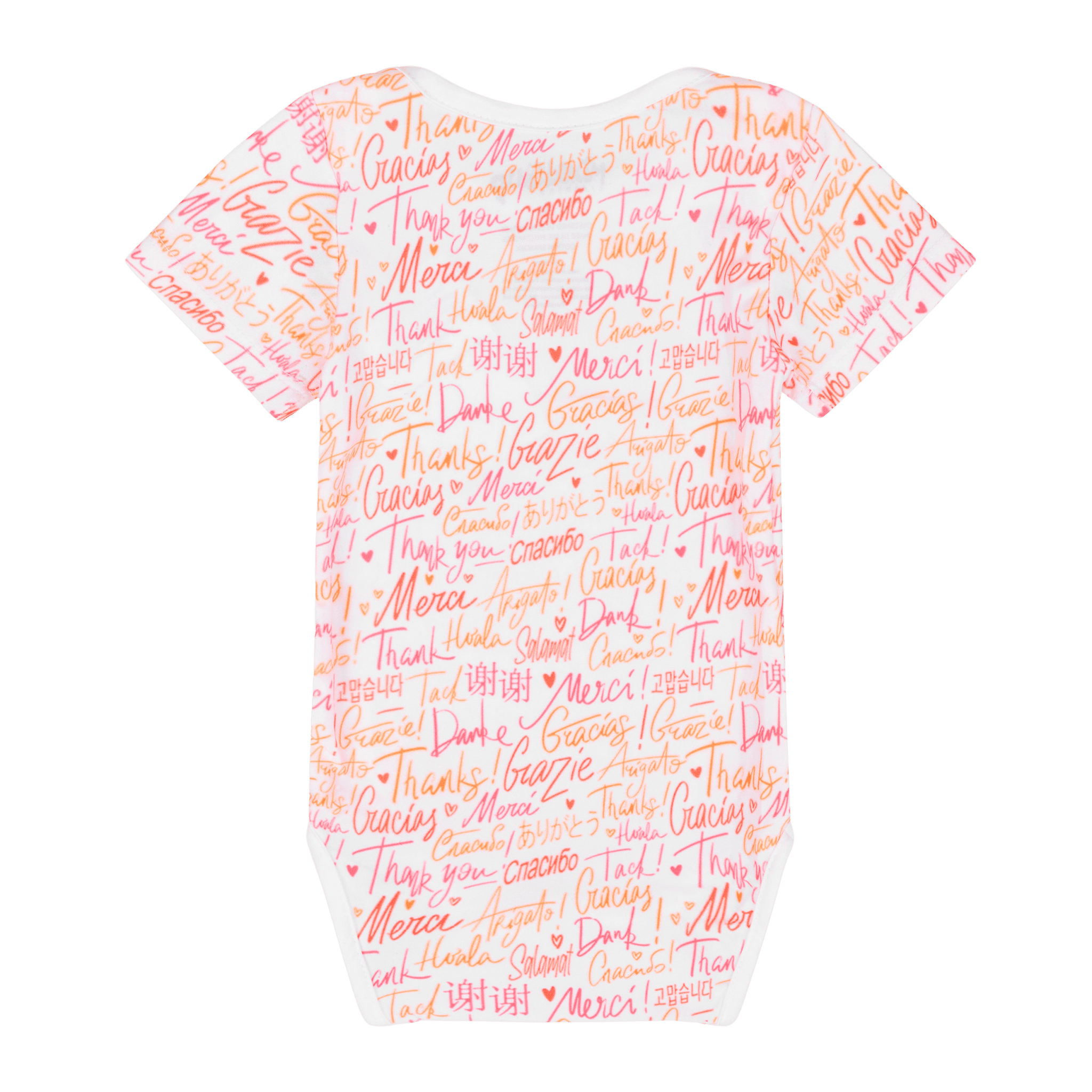 Thank You Bodysuit – Multicultural Baby & Toddler Cotton Top