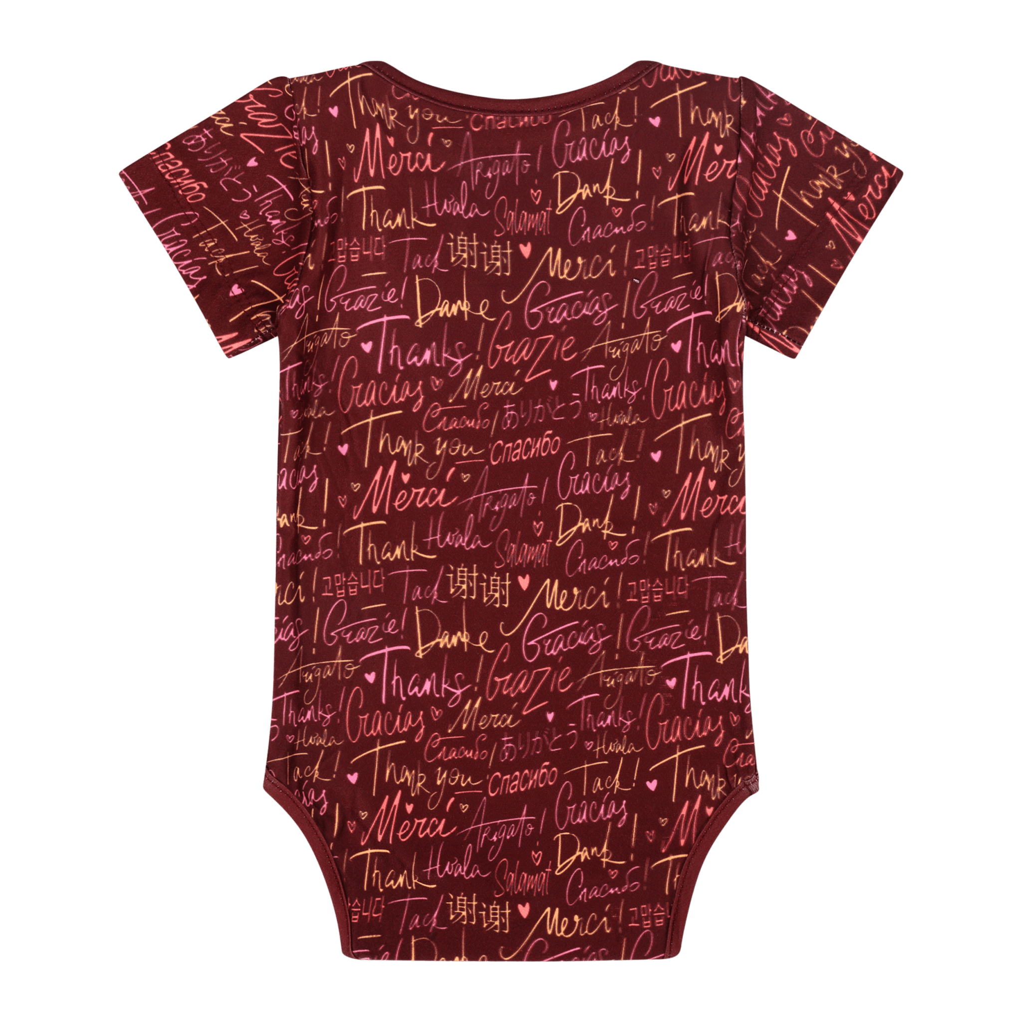 Thank You Bodysuit – Multicultural Baby & Toddler Cotton Top