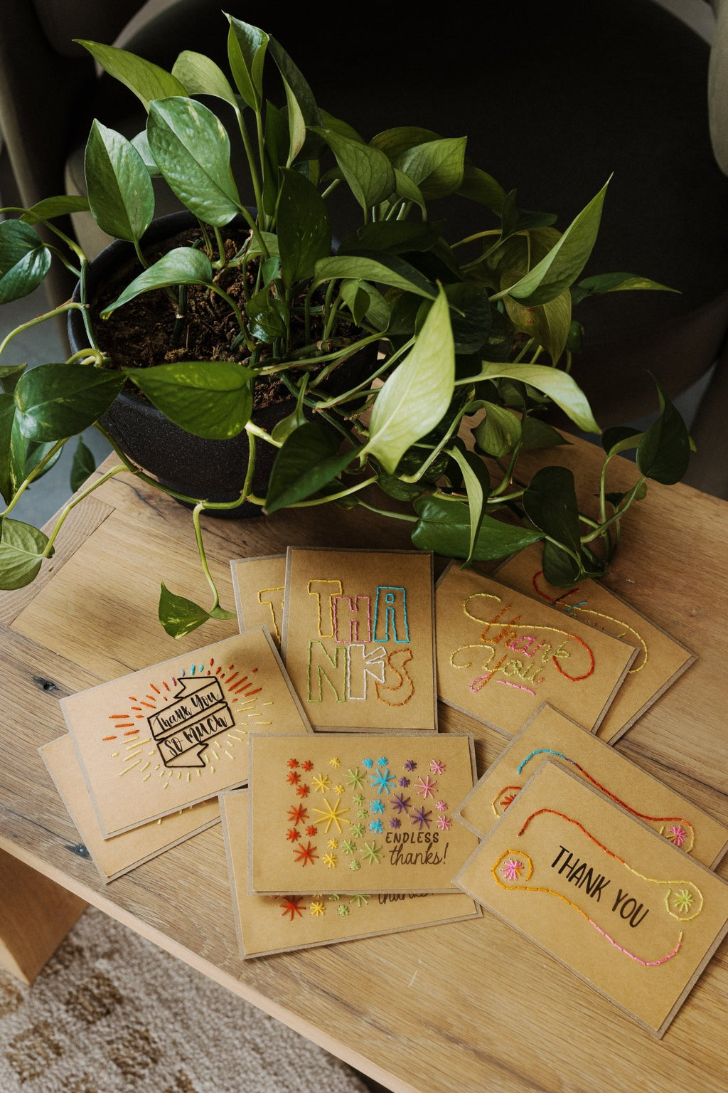 Thank You Variety Pack - 10 Greeting Cards Greeting Cards La Vie Bien Thank You Variety Pack - 10 Greeting Cards