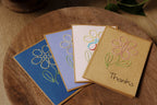 Thanks Floral Greeting Cards by Rosies Boutique Haiti