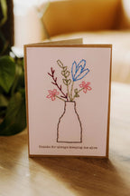 Thanks For Always Keeping Me Alive Greeting Card by Rosies Boutique Haiti