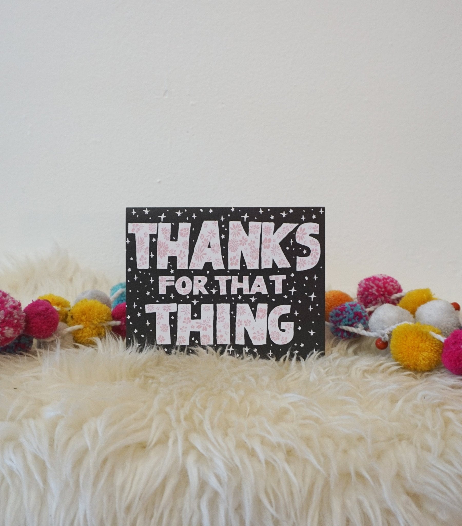 Thanks For That Thing Cards La Vie Bien Thanks For That Thing