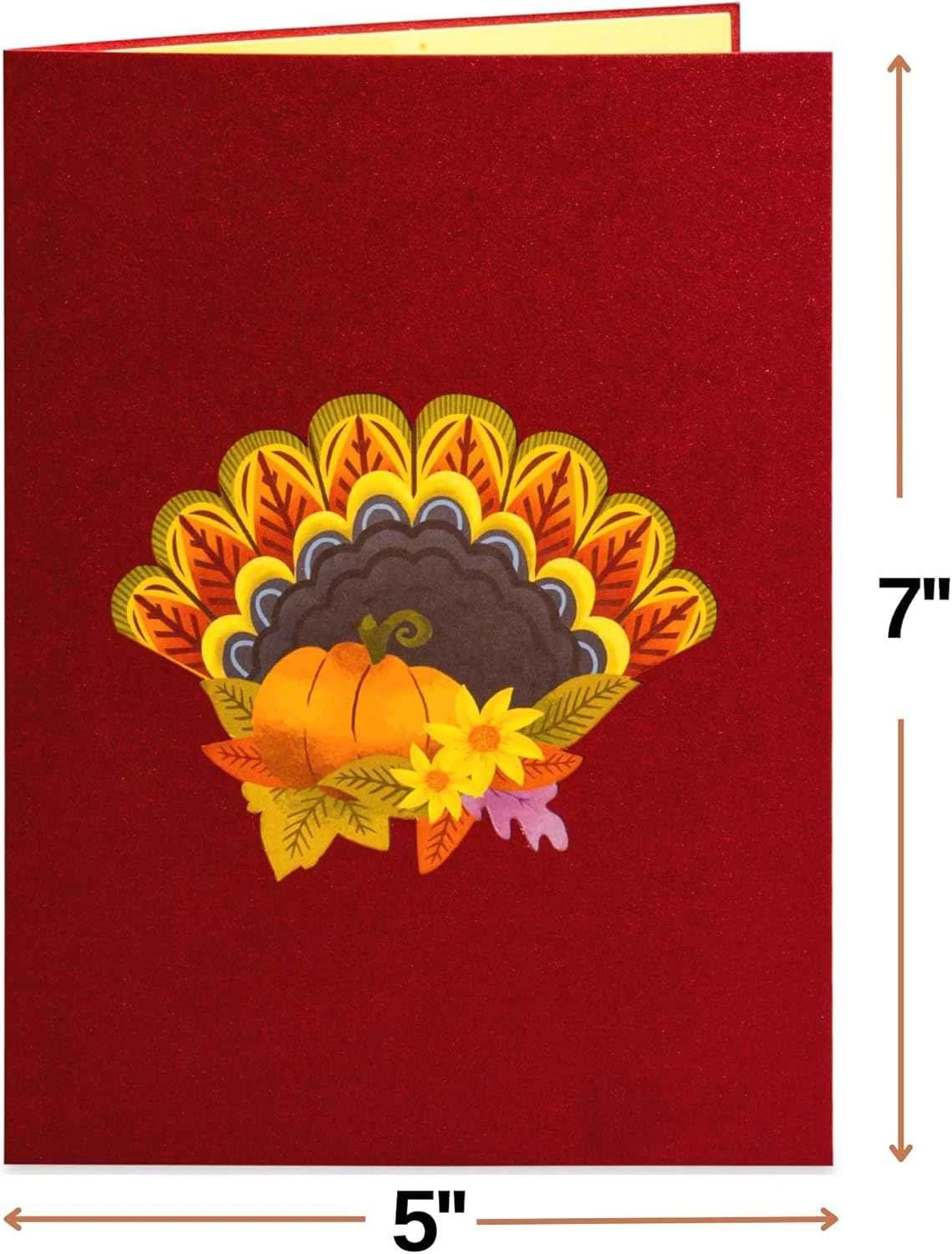 Thanksgiving Turkey Pop Up Card by Paper Love