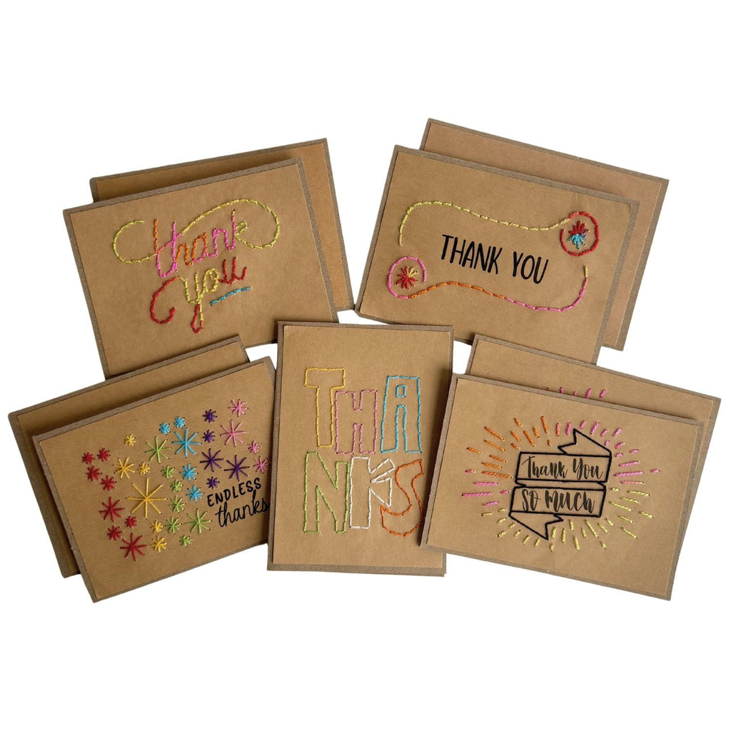 Thank You Variety Pack - 10 Greeting Cards