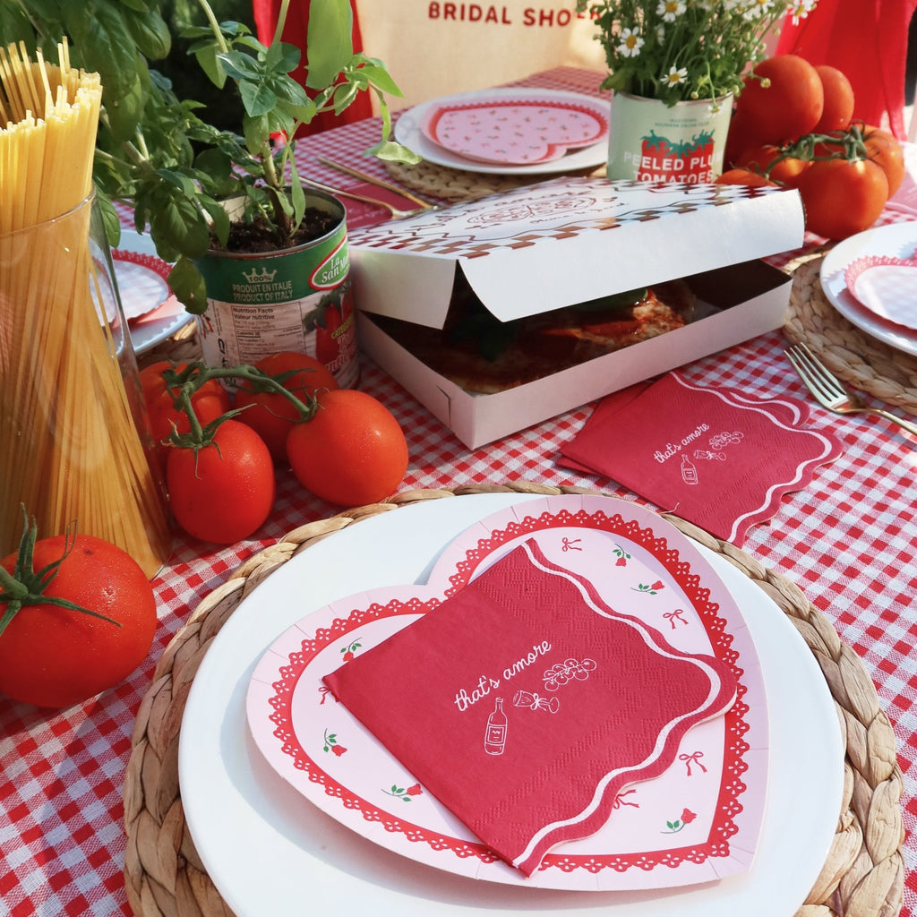 That’s Amore – Wedding & Bridal Cocktail Napkins La Vie Bien That’s Amore – Wedding & Bridal Cocktail Napkins