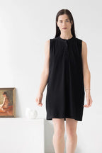 The Aisha Cotton Mini Lounge Dress NIGHTSHIRTS La Vie Bien The Aisha Cotton Mini Lounge Dress