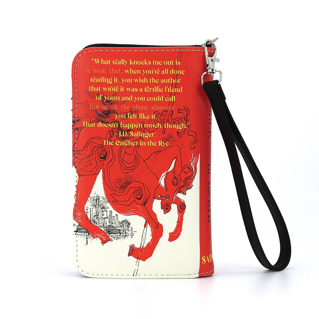 The Catcher in the Rye Book Wallet Wristlet wallet La Vie Bien The Catcher in the Rye Book Wallet Wristlet