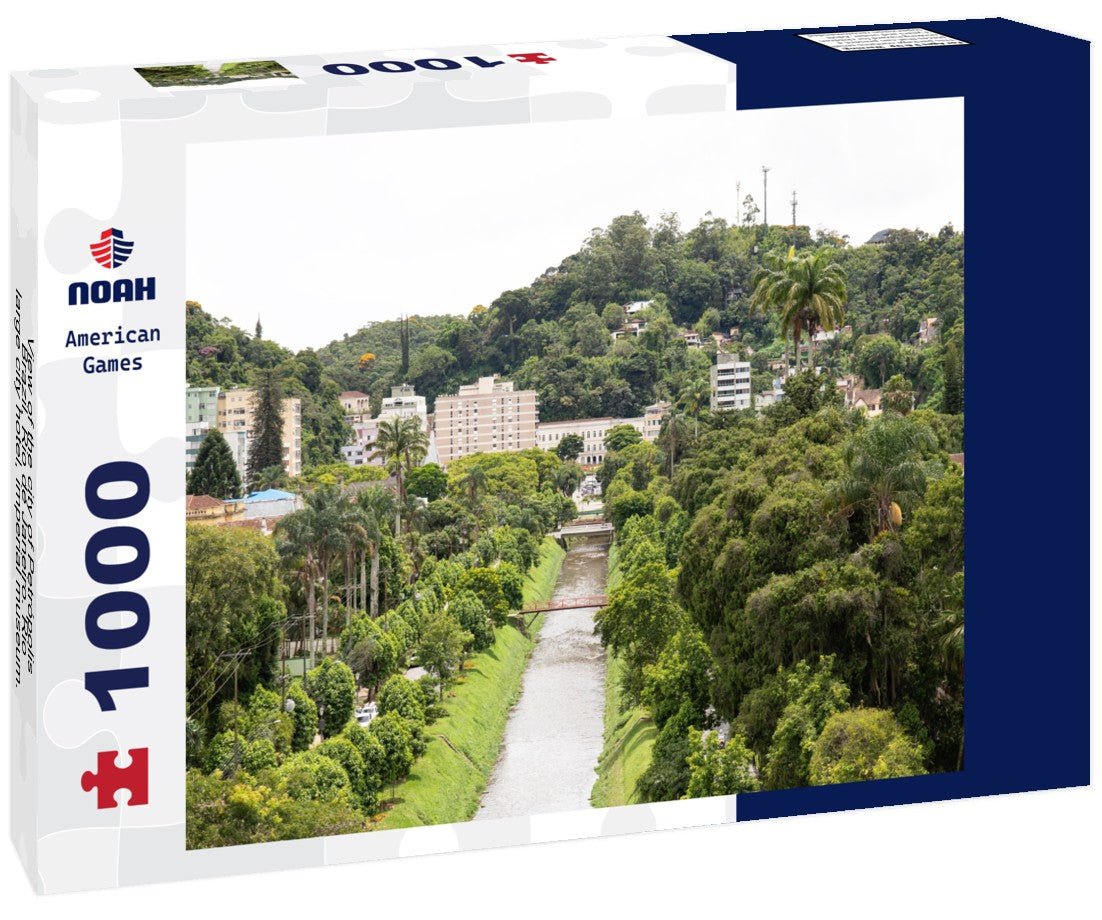 the city of Petrópolis, Brazil, Rio de Janeiro. Rio, large city hotel, imperial museum. The Portuguese colonial city of Dom Pedro 1000pc Puzzle La Vie Bien the city of Petrópolis, Brazil, Rio de Janeiro. Rio, large city hotel, imperial museum. The Portuguese colonial city of Dom Pedro 1000pc Puzzle