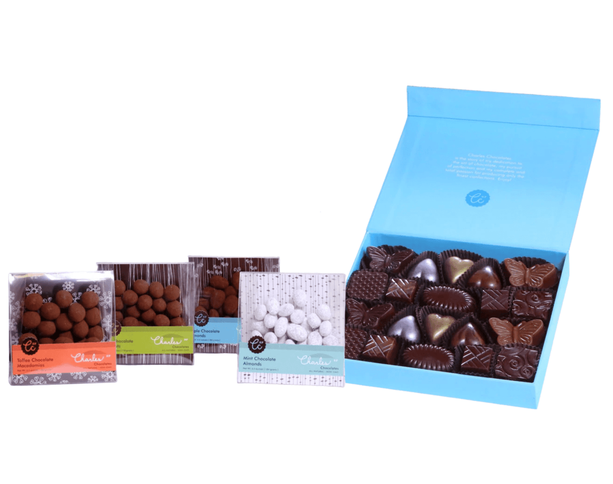 The Classic & Chocolate-Covered Gift Set La Vie Bien The Classic & Chocolate-Covered Gift Set