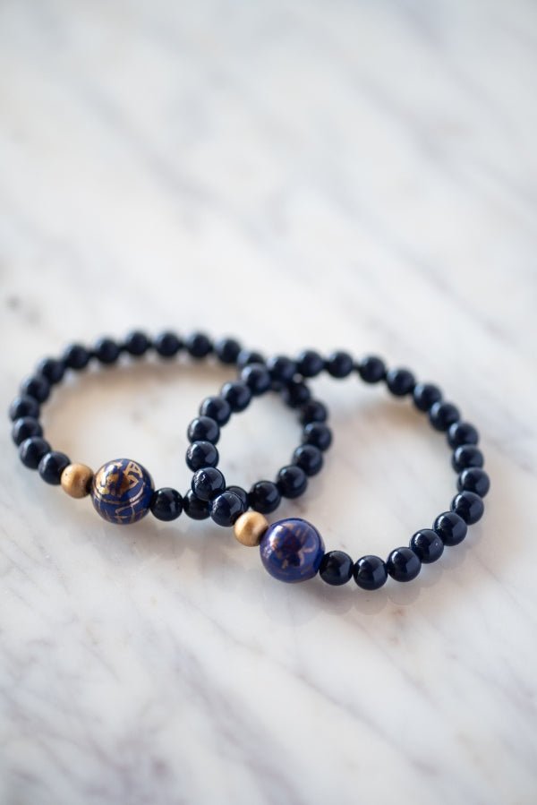 The Darcy Bracelet in Navy